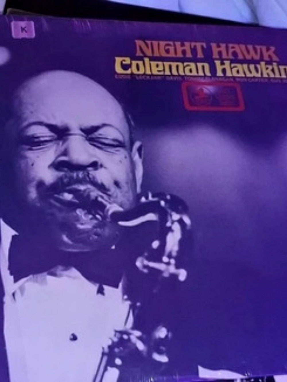 Swingville Records Night Hawk - Coleman Hawkins with Eddie "Lockjaw" Davis